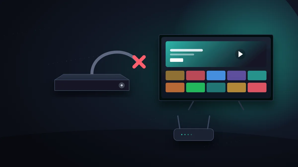 Ilustração: IPTV ou TV a cabo