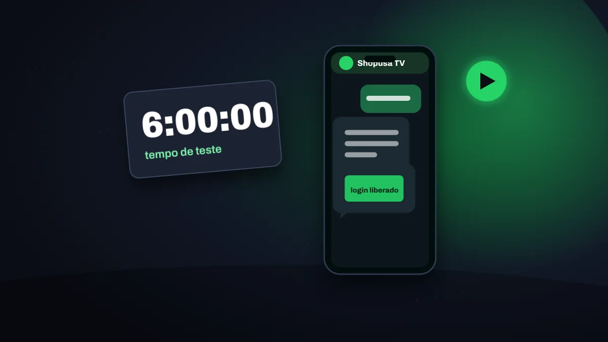 Ilustração: Teste IPTV