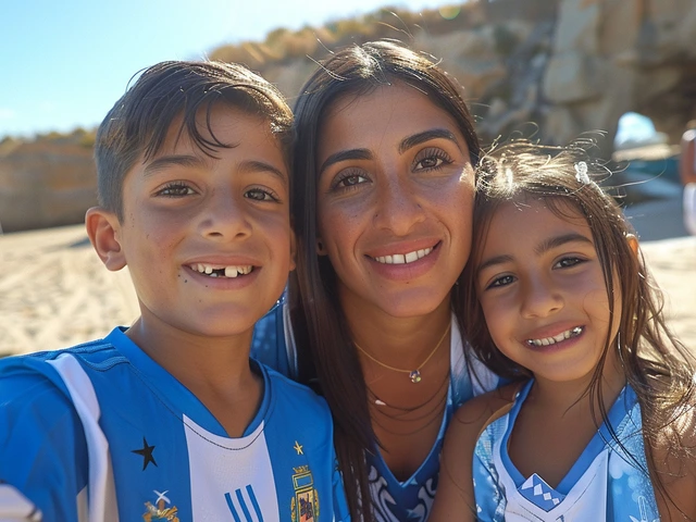 Torcida Feminina Apoia a Seleção Argentina na Copa América 2024