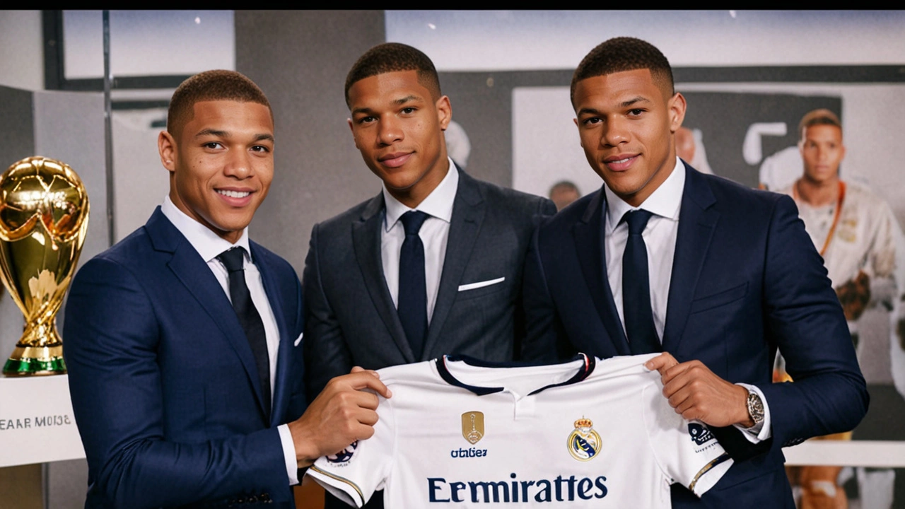 Kylian Mbappé é apresentado no Real Madrid com grande euforia no Santiago Bernabéu